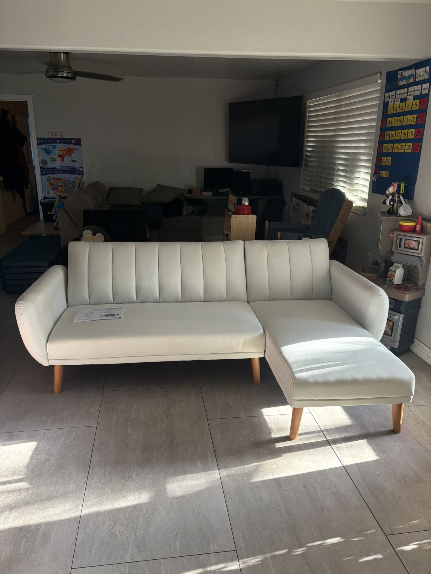NEW L Futon