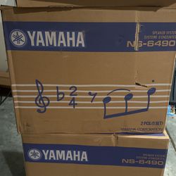 Yamaha NS-6490 Bookshelf Speaker, Pair OB