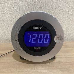 Sony Alarm Clock w/ Radio & Cd Player