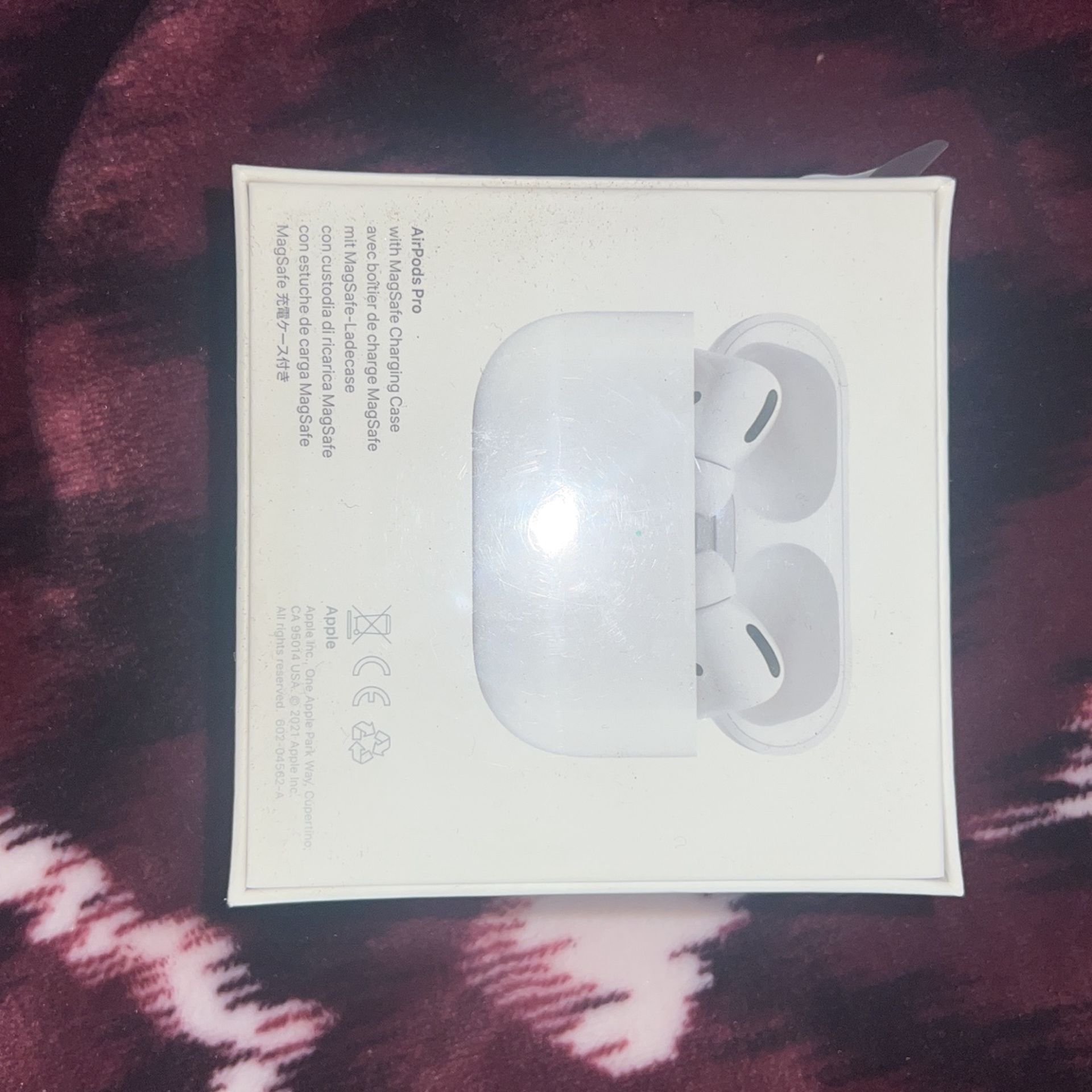 Apple- White AirPods Pro 1st Gen With MagSafe