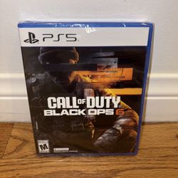 Call Of Duty Black Ops 6 PS5 Brand New Factory Sealed PlayStation 5