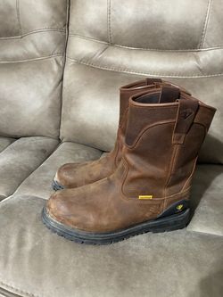 Wolverine steel toe work boots