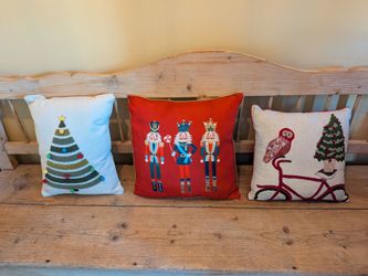 3 Christmas Pillows