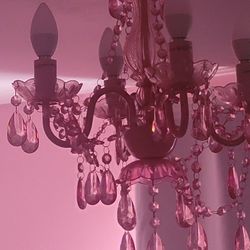 Chandelier Light Pink