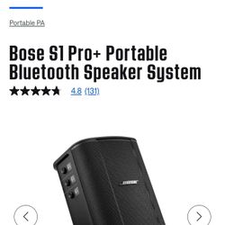 Bose S1 Pro Plus Brandnew Plus Bundle 