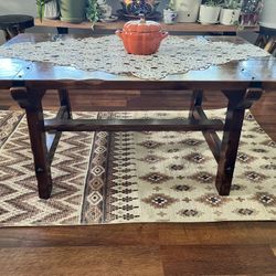 Stylish, Rustic Solid Oak Coffee Table