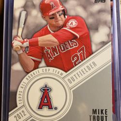 2014 Topps All Rookie Cup Mike Trout