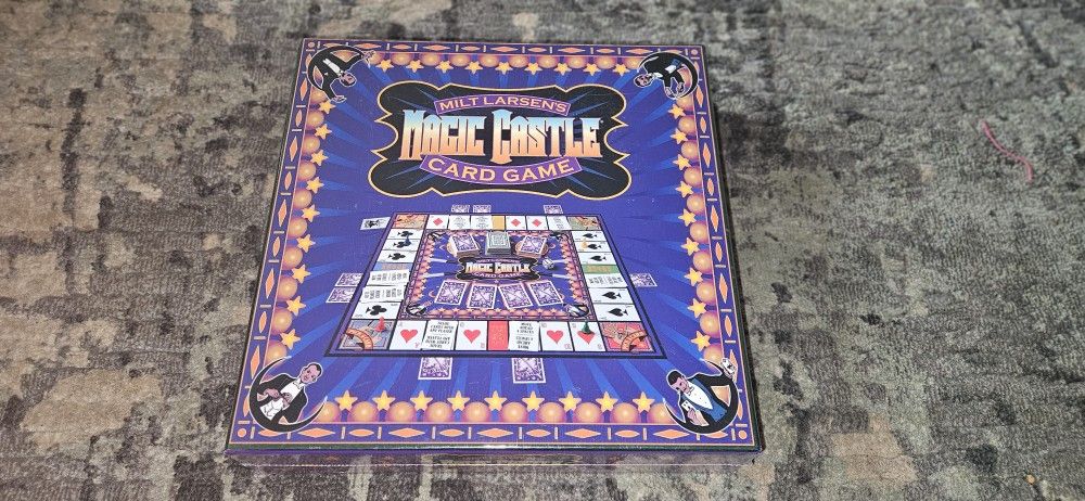 Milt Larsens Magic Castle Magic Card Game (2006) Brand New & Factory Sealed!!