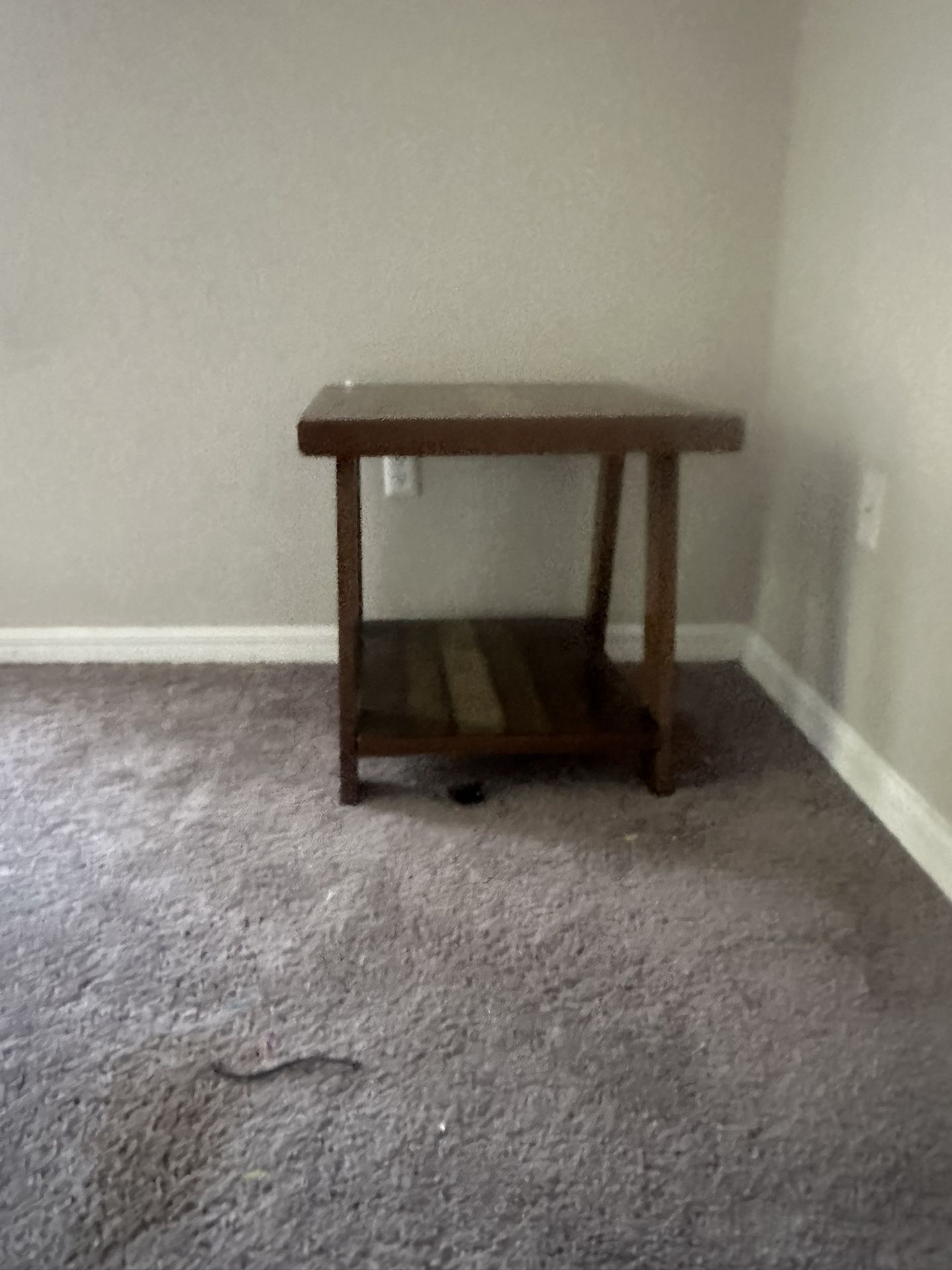 Bed Side Wooden Nightstand 