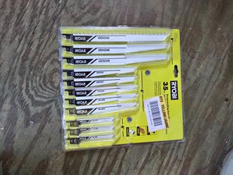 Chargers ryobi and ridgid saw blades 35 piece