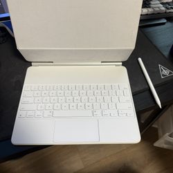 Apple Magic Keyboard (A2480) With Apple Pencil 