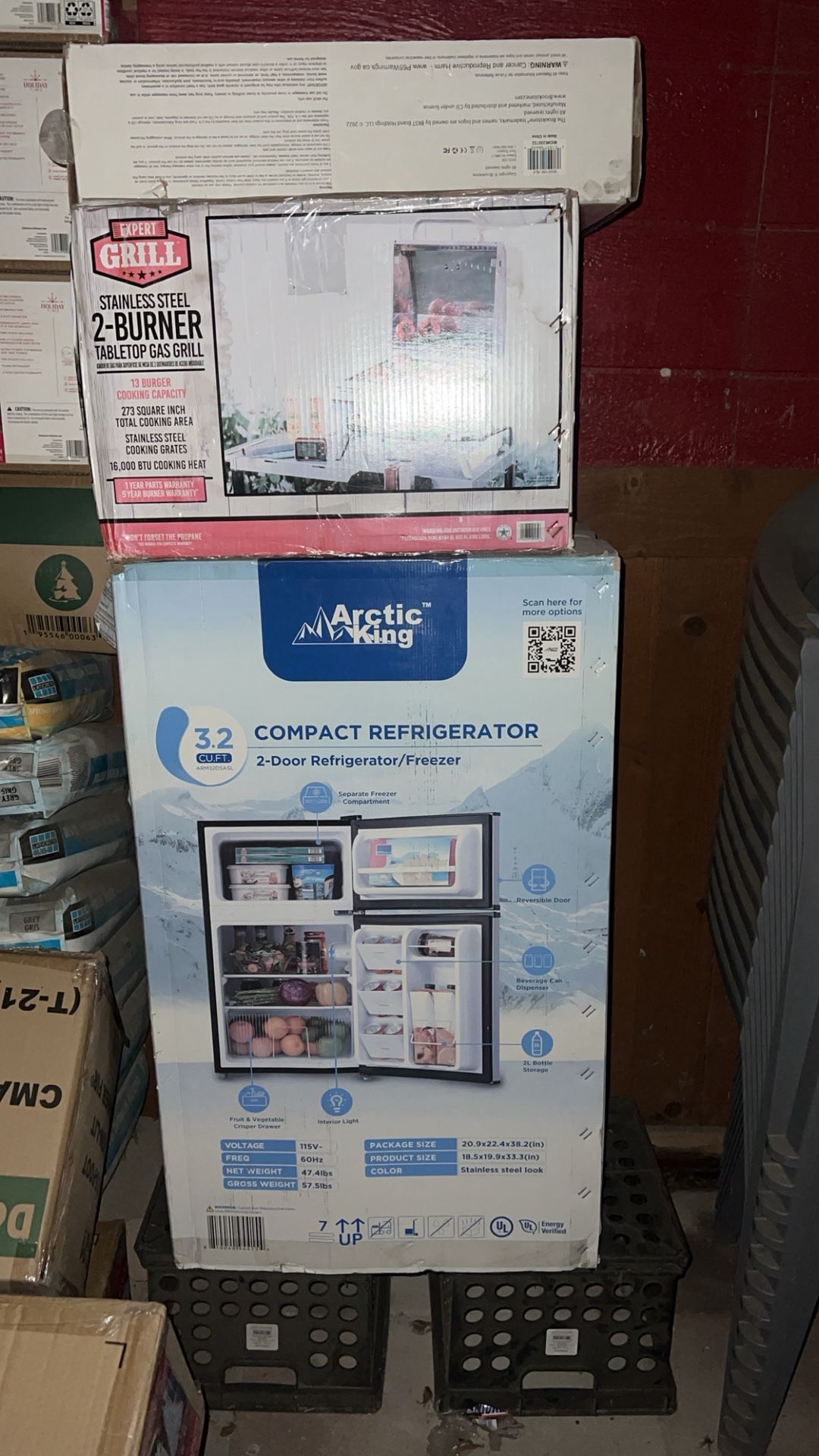 Attic Mini Fridge 
