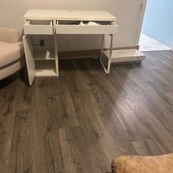 Small White Desk