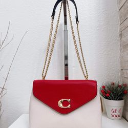 Coach Tammie Shoulder Bag In Colorblock