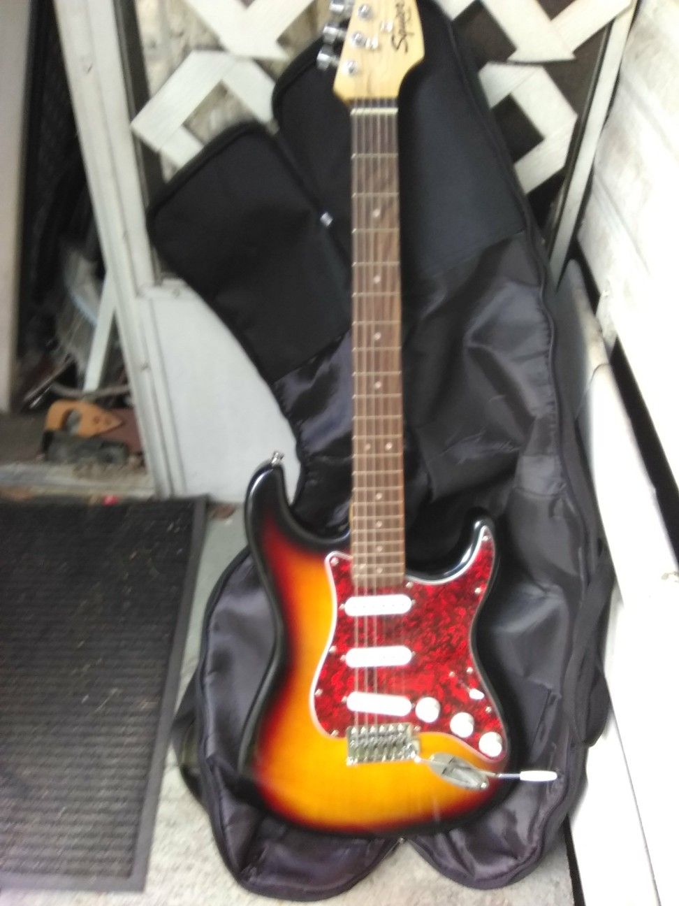 Fender strat guitar