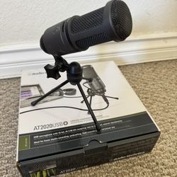Audio-Technica AT2020 USB Condenser Microphone – Good Condition