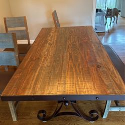 Wood Dinning Room Table 