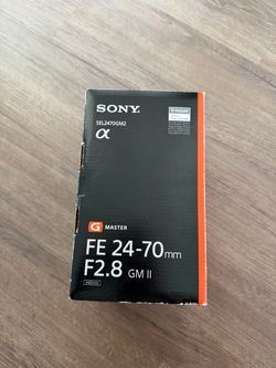 Sony FE 24-70mm F2.8 GM II G Master + FREE ND Filter