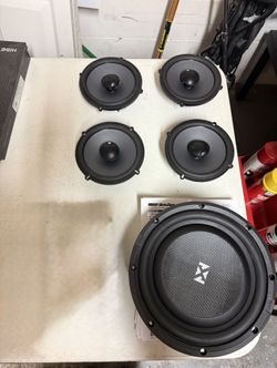 Speakers And Subwoofer