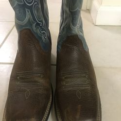 Leather Boots and jacket