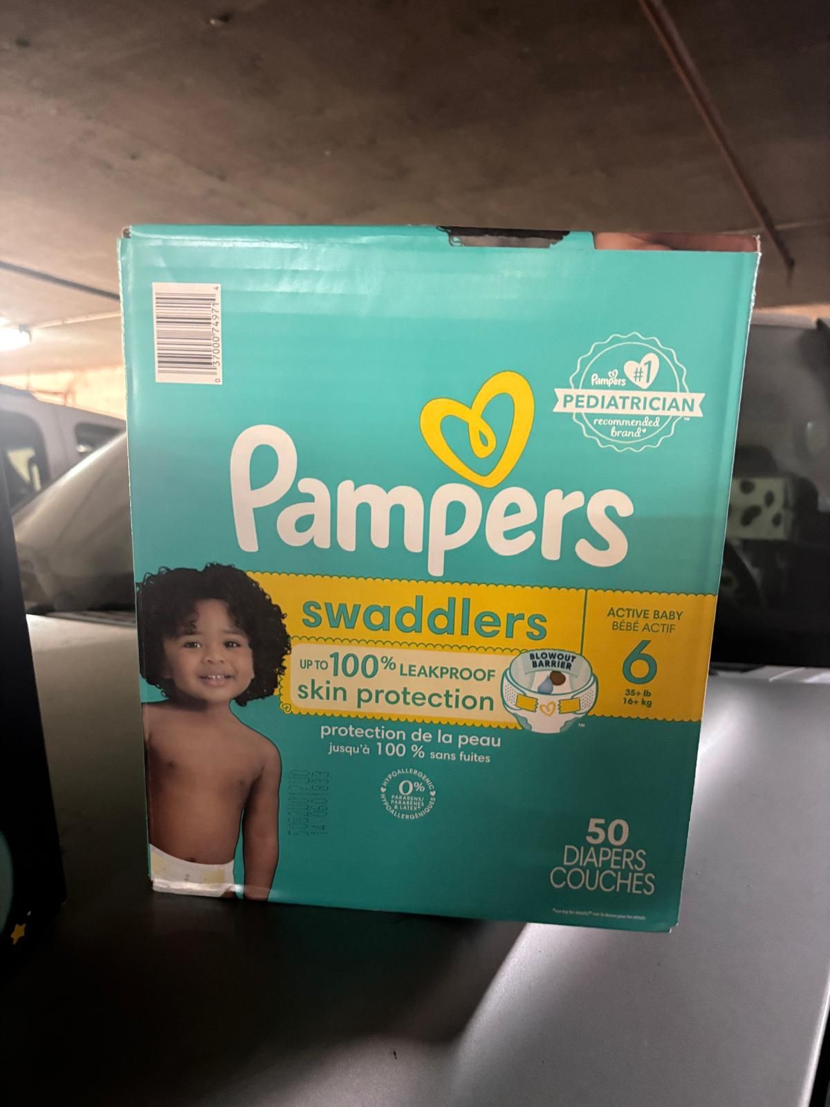 Pampers Size 6