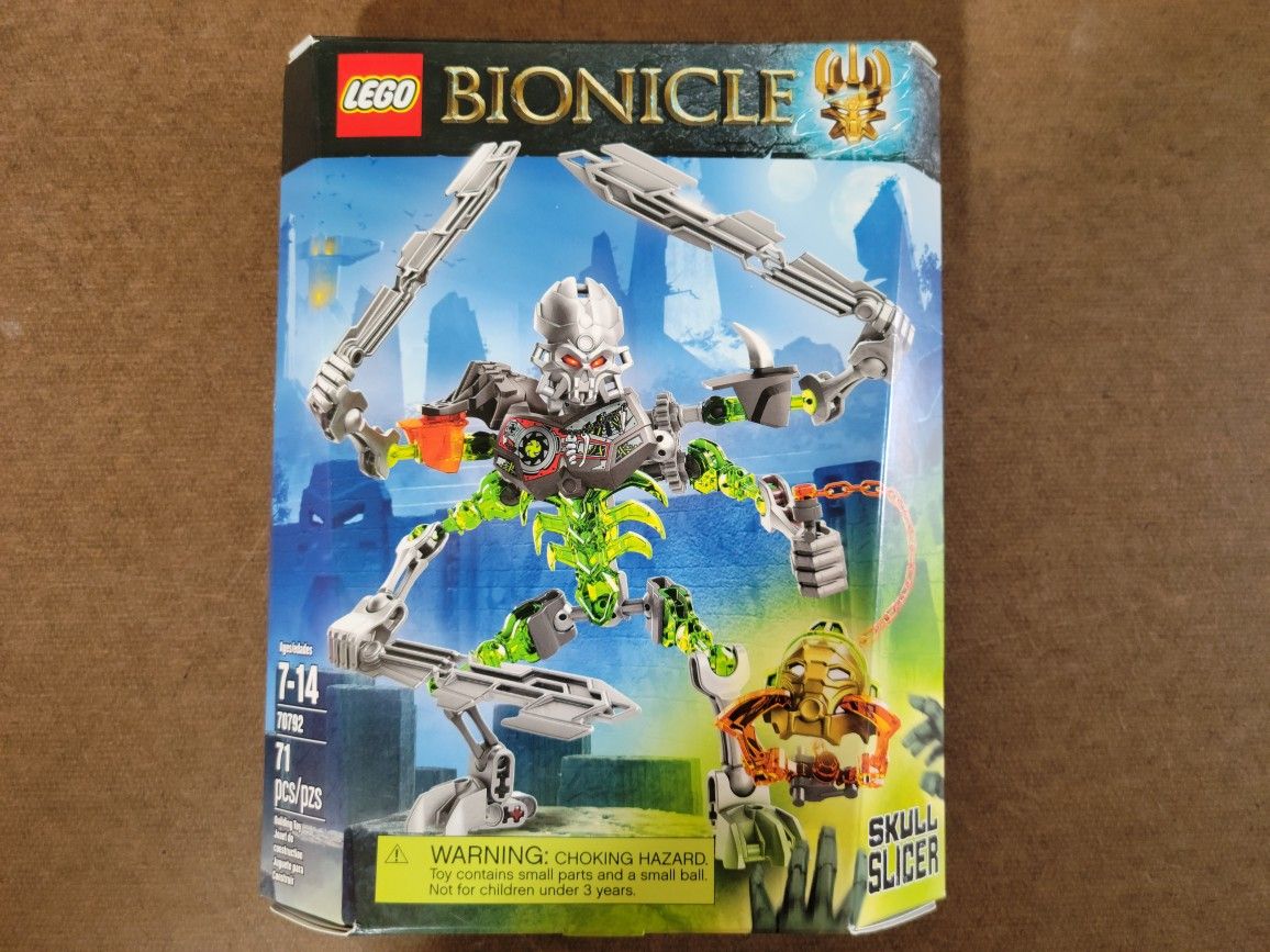 LEGO Set 70792 Bionicle Skull Slicer Factory Sealed Box