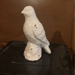 Ceramic Bird Statue