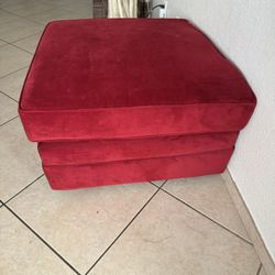 Red Ottoman 
