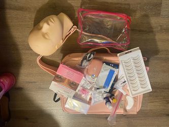 Set de Belleza para poner pestañas.