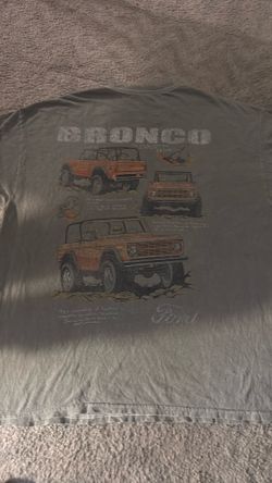 Ford Bronco t shirt