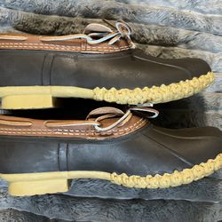 L. L. Bean Low Duck Boots 