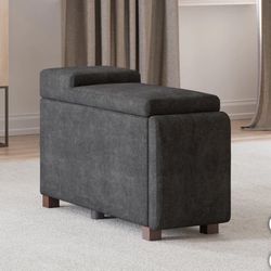 Thomasville Tisdale Storage Console Dark Grey