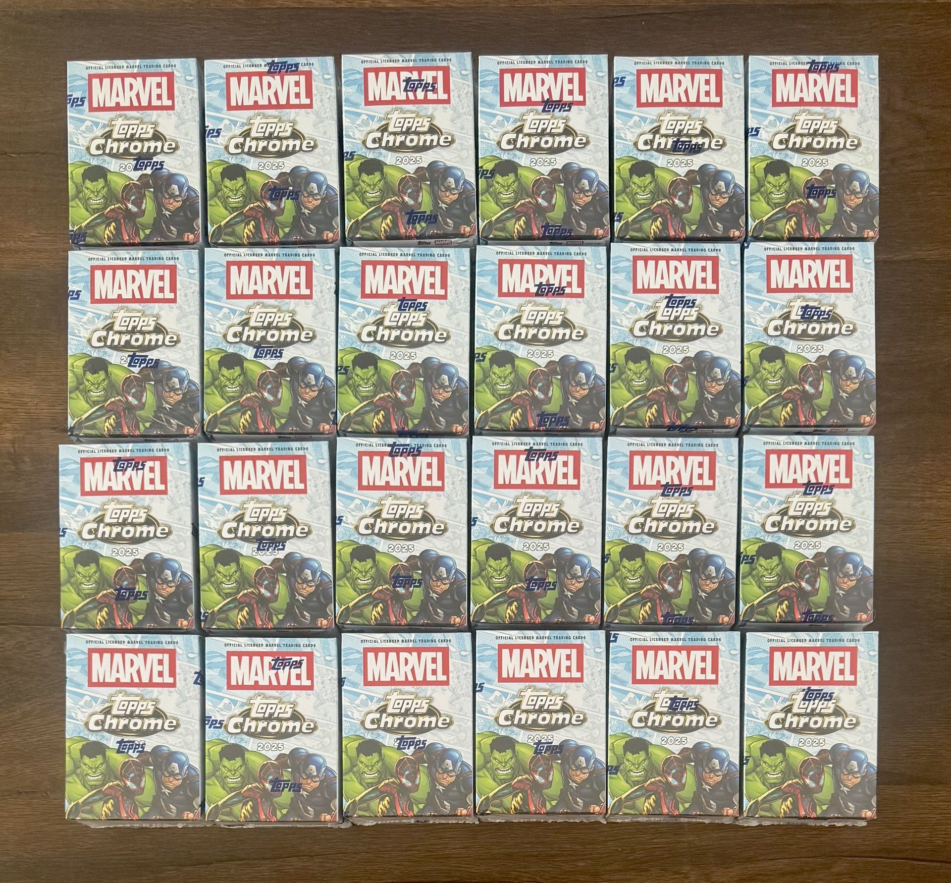 2025 Topps Chrome Marvel Blaster Box