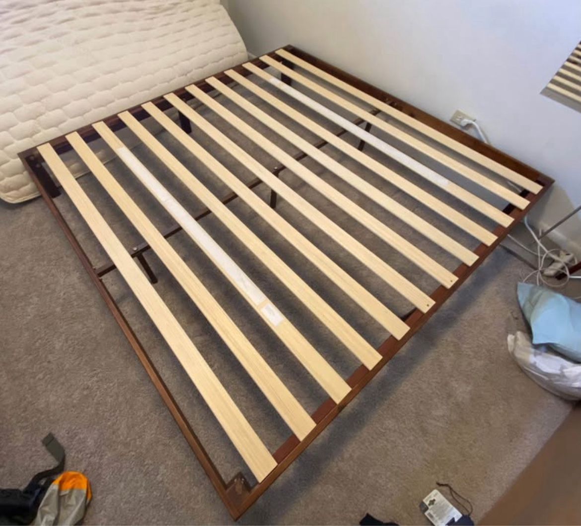 Wood King Size Bed Frame