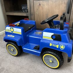 Paw Patrol Ride On Car