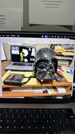 Star Wars, Darth Vader voice changer helmet