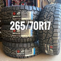 265/70R17 - ALL TERRAIN R/T - NEW - HERCULES TIS - OFFROAD