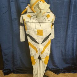 STAR WARS  Clone Trooper Commander Halloween Costume Size Medium 8-10