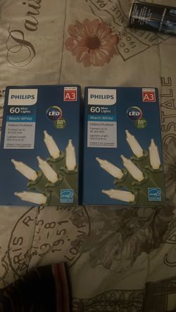 Phillips 60 mini white lights