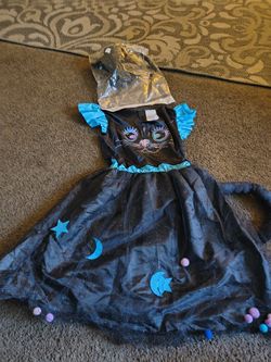 Girls Cat Costume Brand New Size Large
