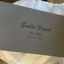 Emilio Franco Livio Men’s Shoes. Taupe  Leather Oxfords  Size 11.5