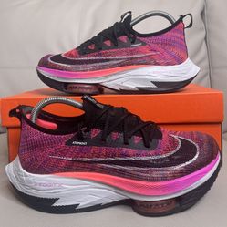 Nike Air Zoom Alphafly Next% Hyper Violet Athletic Running Shoes Women’s Size 9