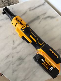 DEWALT 20V MAX Cordless Ratchet with Battery