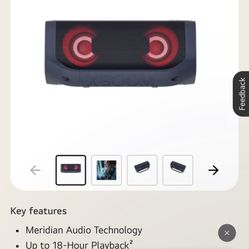 LGP5 Xboom Portable Speaker