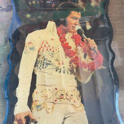 Elvis Plaques Signed 22x16, The King! 