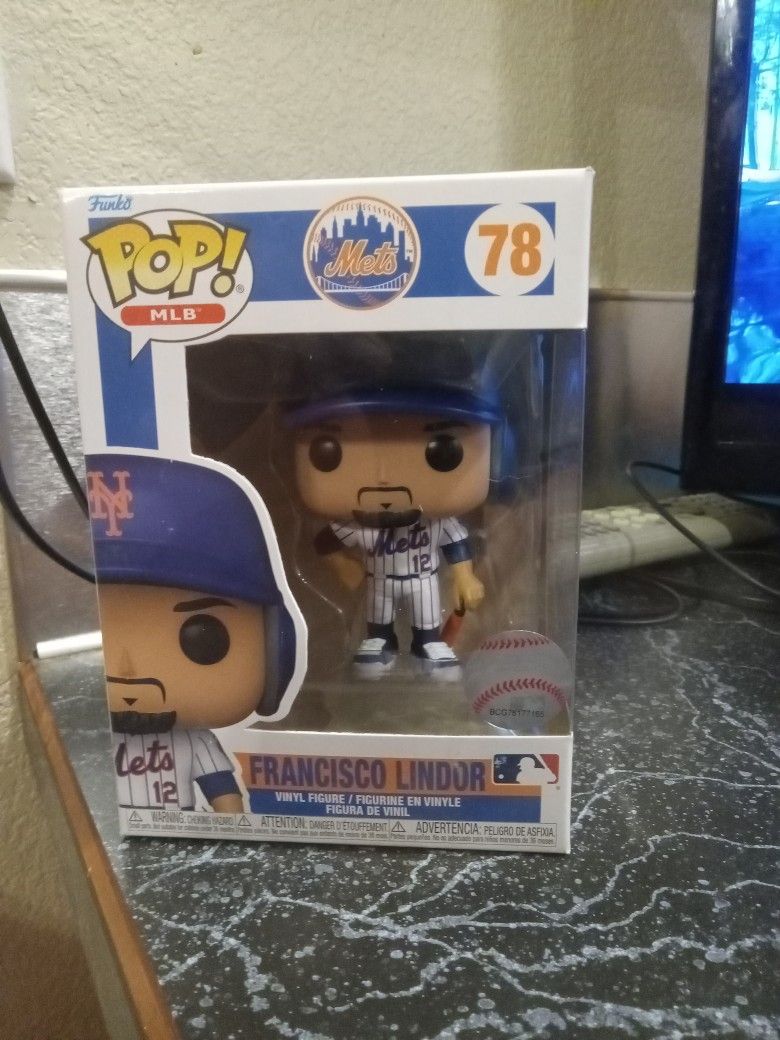 Mets Baseball Francisco Lindor Funko Pop