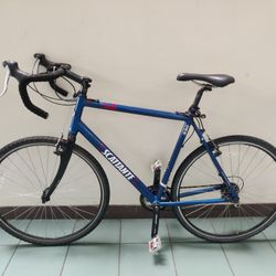 Scattante 28" 700c 18-Speed Carbon Fiber Fork Commuter/Road Hybrid Bike - Light 24" 60cm Frame - Dual Shimano Sora Shifters - TUNED! (MSRP $1,000)