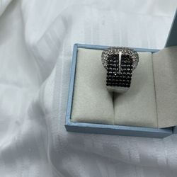 Sterling Silver Buckle Ring