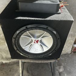 10” Kicker Sub wilder With Pioneer Amp 
