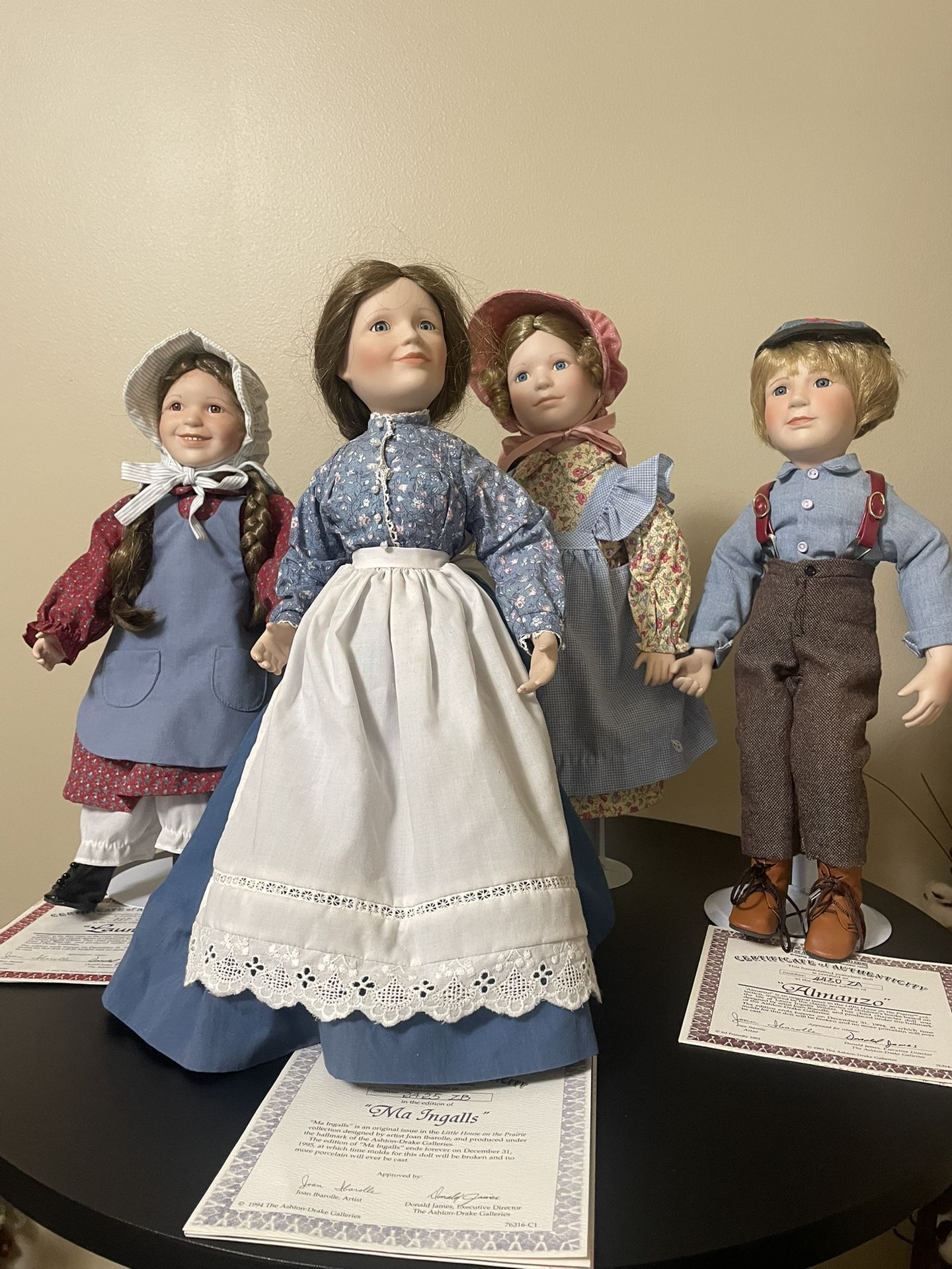 Little House On The Prairie Collector Dolls